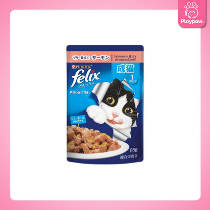 [ยกโหล 12 ซอง] Felix เฟลิกซ์ อาหารเปียกแมว ขนาด 85 กรัม