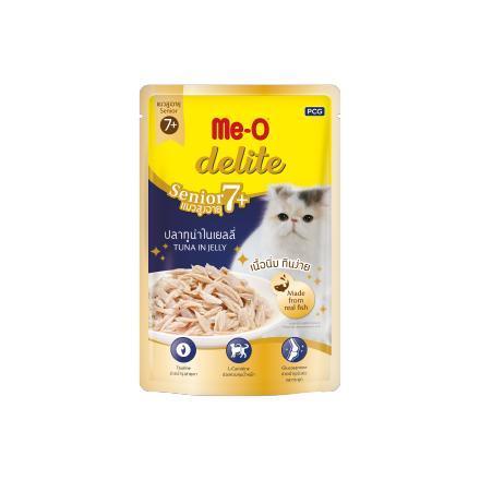 [ปลีก 1 ซอง] Me-O Delite อาหารแมวเปียก มีโอ ดีไลท์ ขนาด 70 กรัม(g)