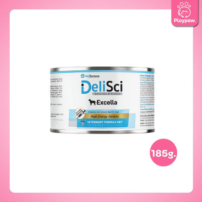 DeliSci Excella อาหารฟื้นฟูสําหรับสัตว์ป่วย ขาดสารอาหาร และพักฟื้นหลังการผ่าตัด ที่ต้องการพลังงานสูง (RECOVERY)