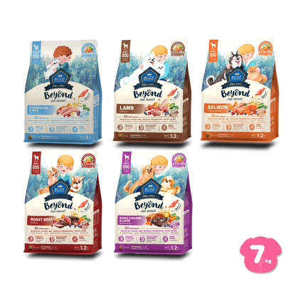 [สุนัข 1 กก.] Buzz Beyond อาหารสุนัขบัซซ์ บียอนด์ ขนาด 1 - 1.2 กก.(1-1.2kg) Premium + Gluten Free NON GMO อาหาร  ลูกสุนัข