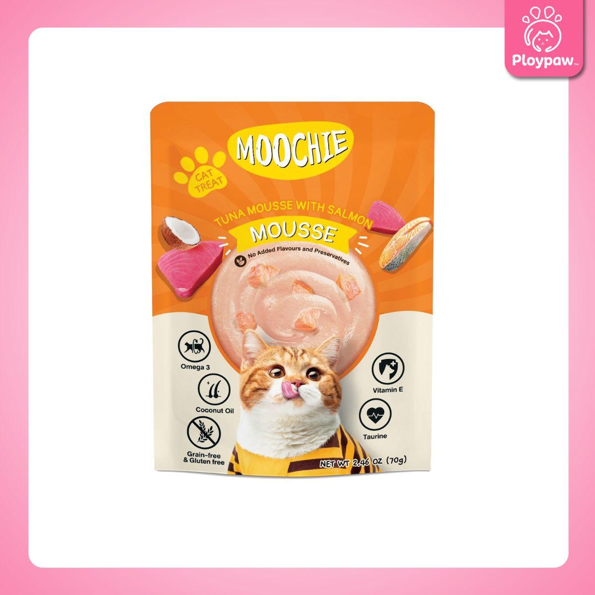 [ยกลัง 48 ซอง] Moochie Pouch มูชี่ อาหารเปียกแมว เพาซ์ 70 กรัม(g.)
