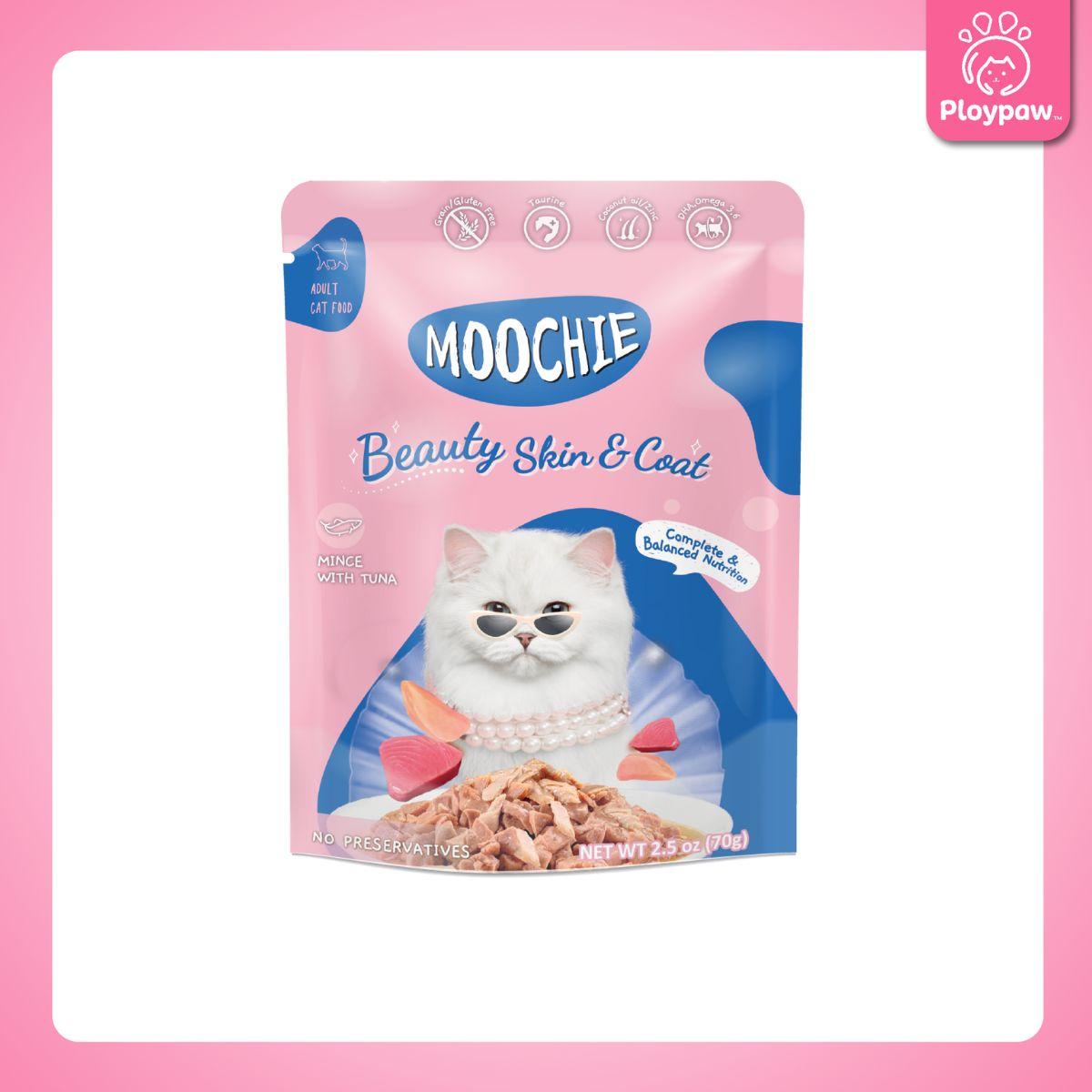 [ยกลัง 48 ซอง] Moochie Pouch มูชี่ อาหารเปียกแมว เพาซ์ 70 กรัม(g.)