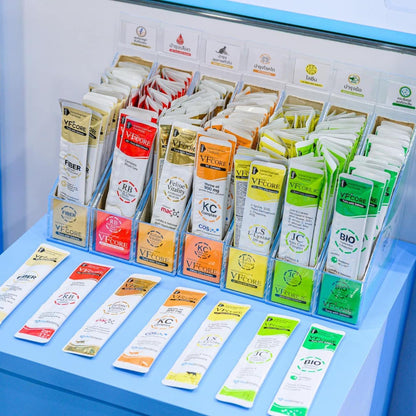 [ยกกล่อง 30 ซอง] VF+ Core ขนมแมวเลีย วีเอฟพลัสคอร์ วิตามินรูปแบบแมวเลีย ขนาดซอง 12 กรัม