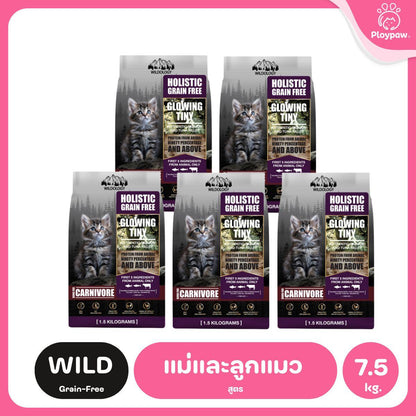 Petheria [ยกแพ็ค 5 ถุง*1.5kg] อาหารแมวเพ็ทเทอเรีย โปรตีนจากปลา บำรุงขนสวย ลูบไม่ติดมือ ขนาด 1.5 กก. 12 สูตร