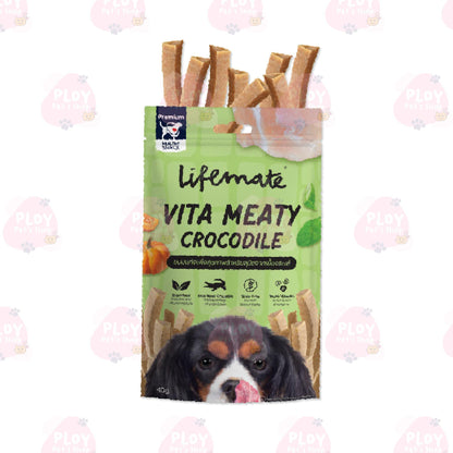 Lifemate Dog Treats ขนมสุนัขไลฟ์เมท ขนมบิสกิต ขนมขัดฟัน ขนมวิตามิน ขนาด 40-70 กรัม[มีให้เลือก 3 รูปแบบ]