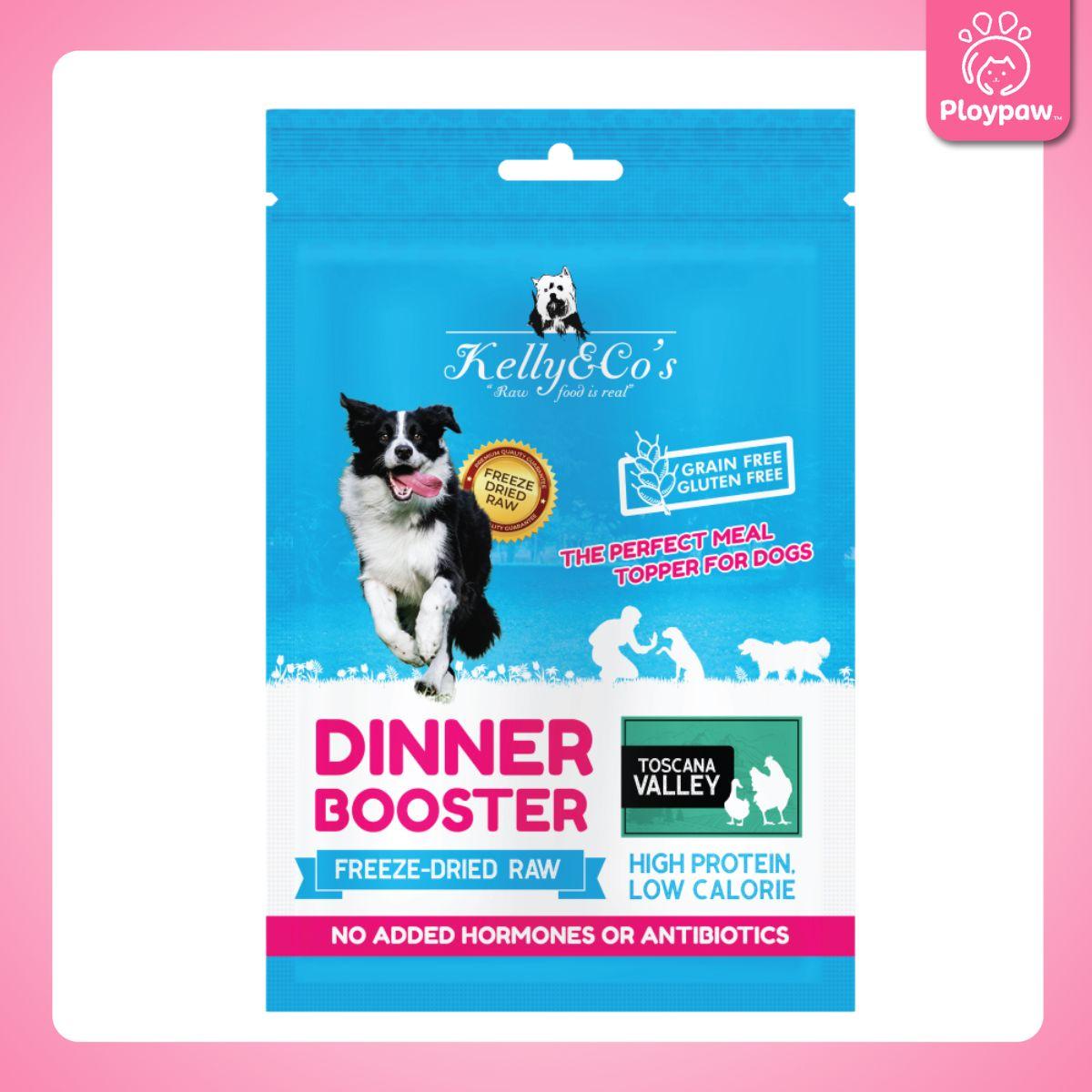 Kelly&Co's ผงโรยอาหารสุนัข เคลลี่แอนด์โค ผงโปรตีนโรยอาหาร สำหรับสุนัข เบื่ออาหารง่าย 50 กรัม(g.)