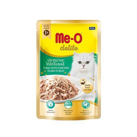 [ปลีก 1 ซอง] Me-O Delite อาหารแมวเปียก มีโอ ดีไลท์ ขนาด 70 กรัม(g)