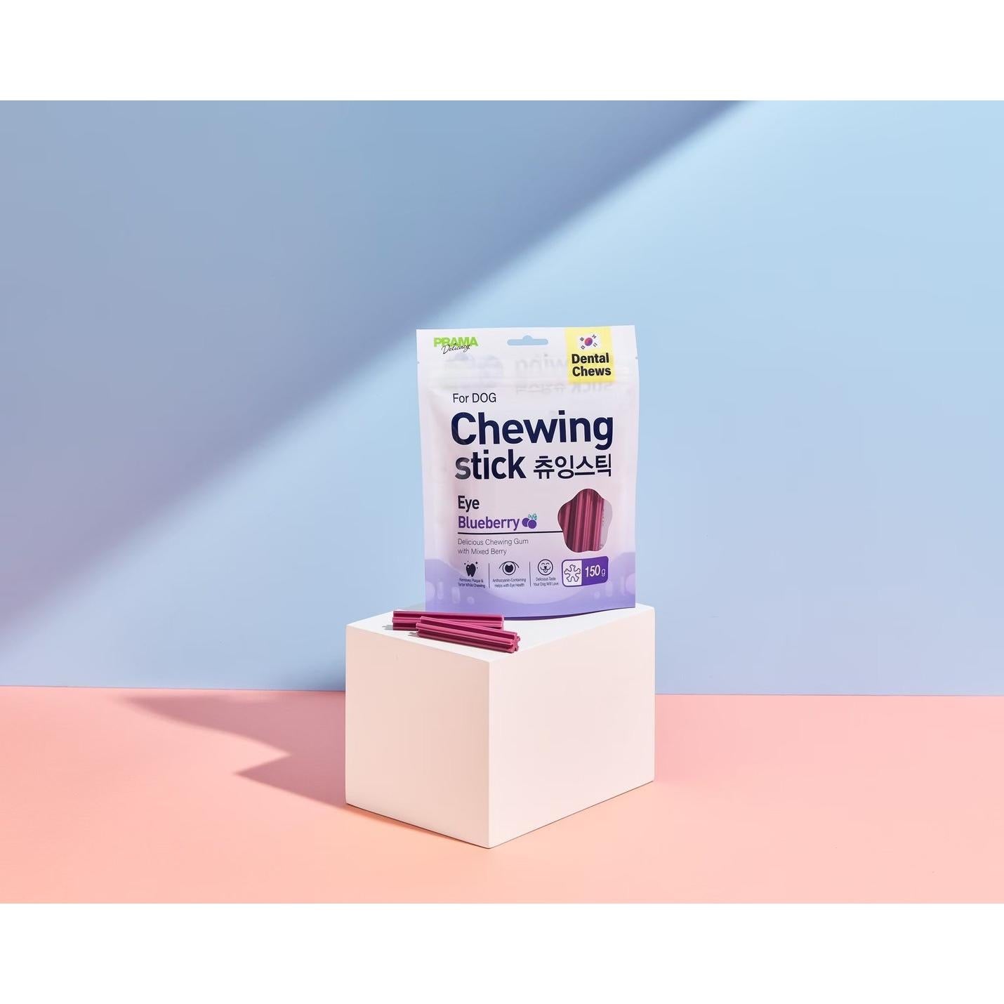 [150g.] Prama Chewing Stick พราม่า ชูวิ่ง สติ๊ค ขนมขัดฟันสุนัข ขนมสุนัข