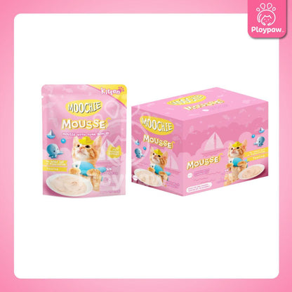 [ยกลัง 48 ซอง] Moochie Pouch มูชี่ อาหารเปียกแมว เพาซ์ 70 กรัม(g.)