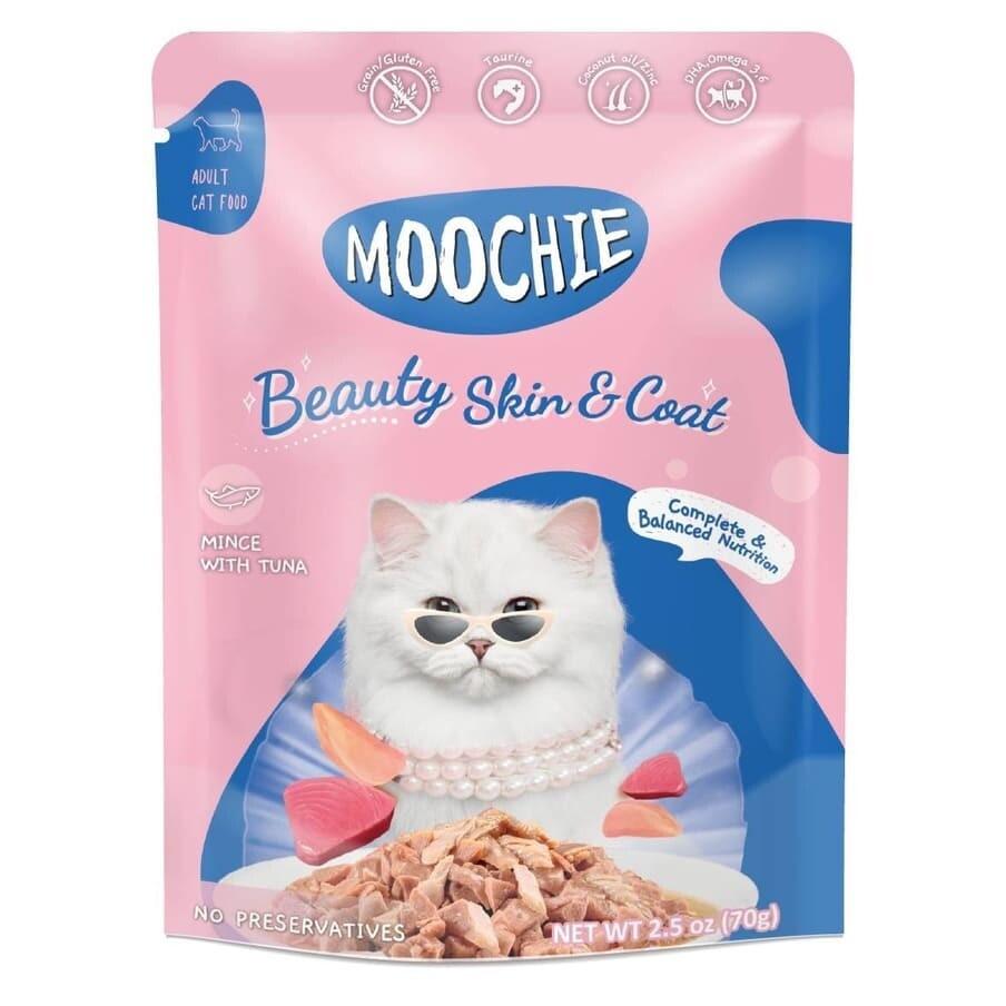 [ปลีก 1 ซอง] Moochie มูชี่ อาหารเปียกแมว เพาซ์ 70 กรัม(g.)