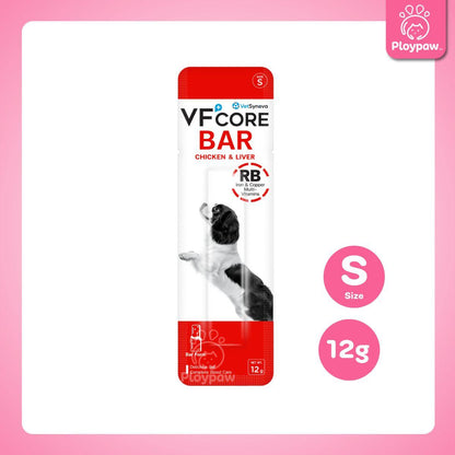 [ปลีก 1 ชิ้น] VF+Core Bar วิตามินบาร์ ขนมแท่งนิ่ม สำหรับสุนัข ทุกช่วงวัยขนาด 12-24 กรัม
