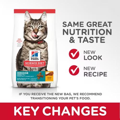 Hill's Science Diet Cat อาหารเม็ดแมว ฮิลล์ สำหรับแมวโต ขนาด 3.5 lbs./1.59 กก.