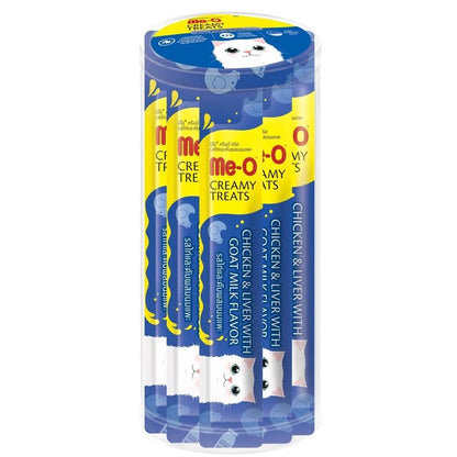 [กระปุก 36 ซอง] ขนมแมวเลียมีโอ Meo Creamy มีโอ ครีมมี่ ทรีต ขนาดซอง 15 กรัม(g.) มีโอ ครีม