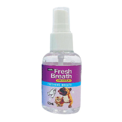 Mini Pet มินิเม็ท สเปรย์ลดกลิ่นปาก สำหรับสุนัข แมว 50 มล.(ml.)