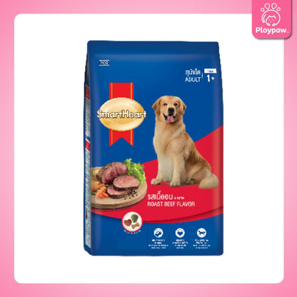[1.3-1.5kg.] Smartheart สมาร์ทฮาร์ท อาหารสุนัขโตแบบเม็ด ขนาด 1.3 - 1.5 กก.(kg.)