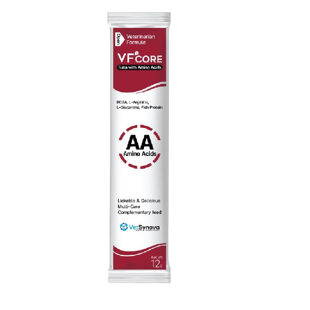 [ปลีก 1 ซอง] VF Core ขนมแมวเลีย วีเอฟพลัสคอร์ ขนมแมวเลีย ขนาดซอง 12กรัม