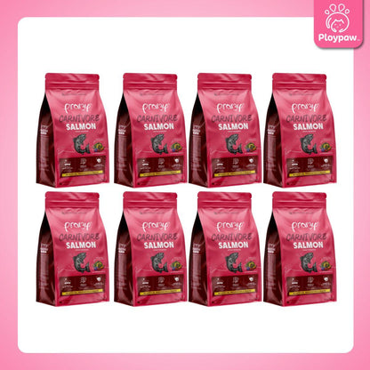 [ยกลัง 8 ถุง] อาหารเม็ดแมว พรามี่ Pramy Carnivore Premium + Gluten Free NON GMO พรามี่คานิวอร์ อาหารเม็ด ขนาด 1 กก.
