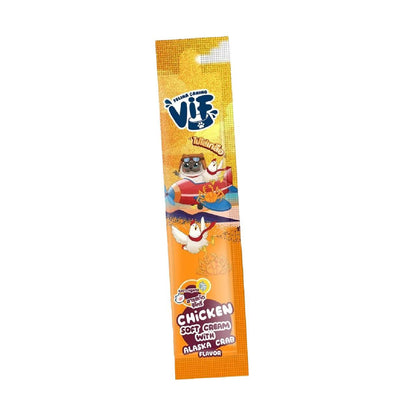 [ขายปลีก] Vif Soft Cream ขนมแมวเลียวิฟ ผลิตจากวัตถุดิบธรรมชาติ ไม่ใส่เกลือ ขนาดซอง 15 กรัม