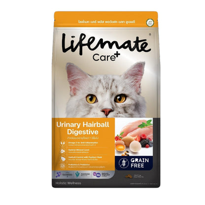 Lifemate Grainfree Care+ Pawfect อาหารแมวไลฟ์เมท แคร์พลัส ปราศจากธัญพืช ขนาด 1 กก.