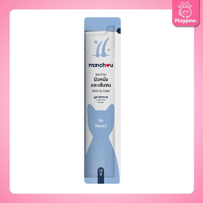 [ปลีก 1 ซอง] monchou ขนมแมวเลีย ขนาดซอง 12 กรัม(g.)