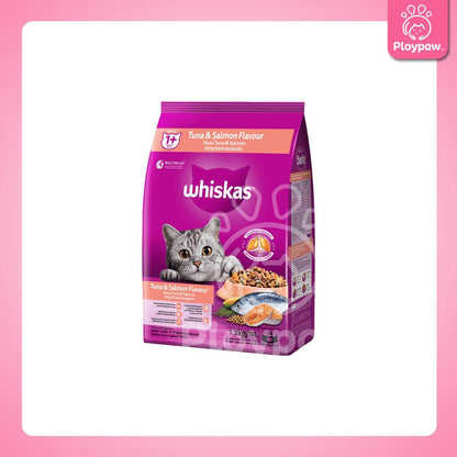 [1.1-1.2kg] Whiskas อาหารเม็ดแมว วิสกัส ขนาด 1.1-1.2 กิโลกรัม(kg.)