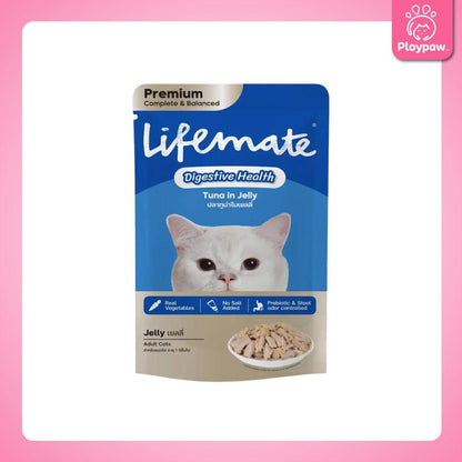 [ยกโหล 12 ซอง] Lifemate Pouch อาหารเปียกแมว ไลฟ์เมท สูตร Complete & Balanced ขนาด 60-70 กรัม(g.)
