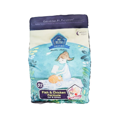 [1kg.] Buzz Netura Holistic อาหารแมวบัซซ์ ขนาด 1 กก.(kg.) อาหารแมวโฮลิสติก เกรนฟรี อาหาร  แมว