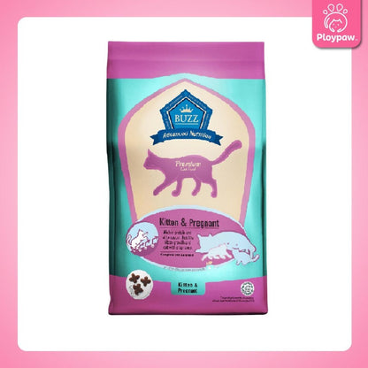 [3kg.] Buzz Advanced Nutrition อาหารแมวพรี่เมี่ยม Balance+ บัซซ์ ขนาด 3 กก. อาหาร แมว