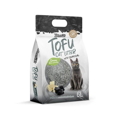 [6 ลิตร] Pettosan เพ็ทโตะซัง ทรายแมวเต้าหู้ Premium Tofu Cat Litter 6 ลิตร ทรายจับก้อนเร็ว 7 กลิ่น