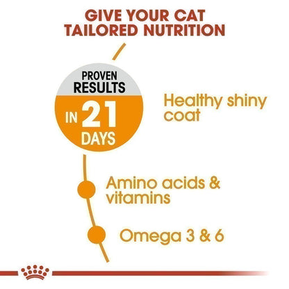 [2kg] Royal Canin Hair & Skin Care 2kg อาหารเม็ดแมวโต ดูแลผิวหนังและเส้นขน อายุ 1 ปีขึ้นไป (Dry Cat Food, โรยัล คานิน)