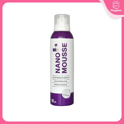 Nano Mousse มูสอาบแห้ง โฟมอาบน้ำแห้ง ลดกลิ่นตัว ไม่ต้องล้างน้ำ หอม ขนาด 190 ml.