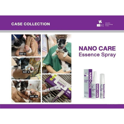 Nano Care Essence Spray (นาโน แคร์ เอสเซนส์ สเปรย์) สเปรย์นาโน สำหรับสัตว์เลี้ยง สเปรย์พ่นผิวหนัง สุนัข แมว