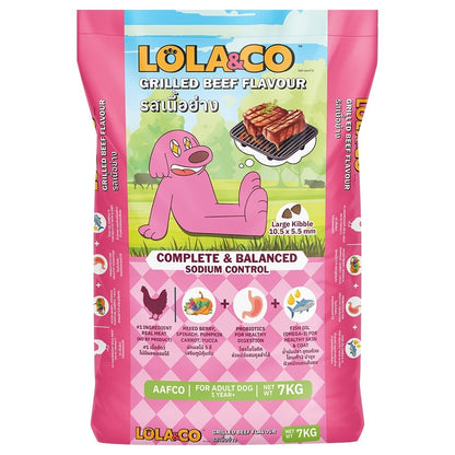 [1 กก.] อาหารสุนัขโลล่าแอนด์โค Lola&Co อาหารสุนัขแบบเม็ด ขนาด 1 กก. (Dry Dog Food, โลล่าแอนด์โค)