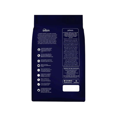 Petheria [ยกลัง 10 ถุง*900g] อาหารแมวเพ็ทเทอเรีย อาหารแมวทุกช่วงวัย [BALANCED SYSTEM][No Corn&Gluten Free] ขนาด 900 กรัม