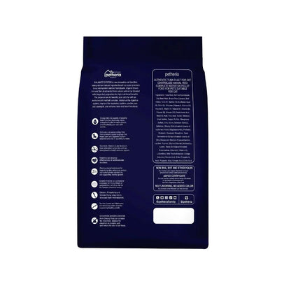 Petheria [แพ็ค 3 ถุง*900g] อาหารแมวเพ็ทเทอเรีย อาหารแมวทุกช่วงวัย [BALANCED SYSTEM] [No Corn&Gluten Free] ขนาด 900 กรัม