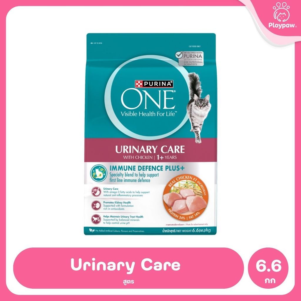[6.6 กก.] อาหารแมว เพียวริน่าวัน Purina One เกรดพรีเมี่ยม ขนาด 6.6 กก.(Cat Dry Food,Premium,Purina)