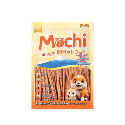 [ไซส์ L] Mochi Jerky โมชิ เจอร์กี้ ขนมสุนัขและแมว สันในไก่ โปรตีนสูง เนื้อนุ่ม เคี้ยวง่าย ไม่เติมสารกันเสีย 250-320 กรัม