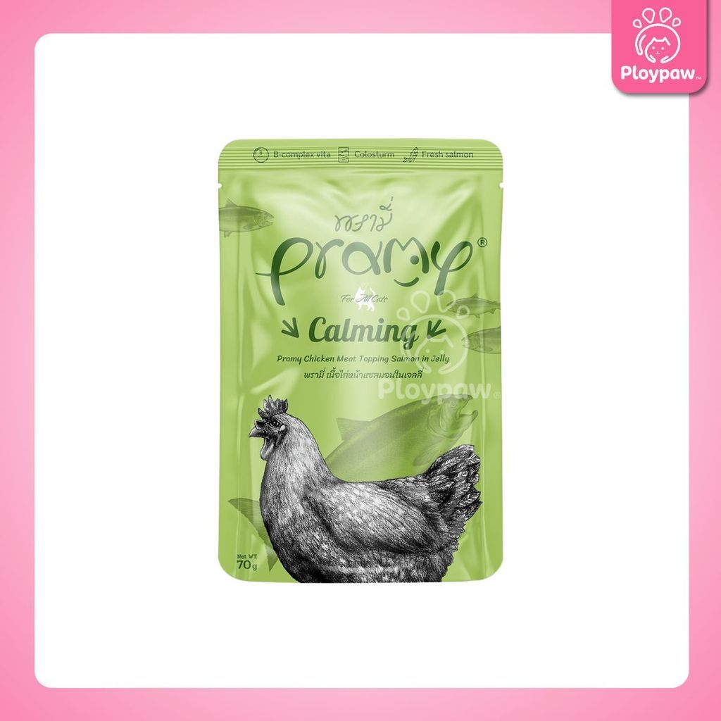[ยกโหล 12 ซอง] Pramy Functional อาหารเปียกแมว 70g พรามี่ สูตรสุขภาพ ลูกแมว แมวโต แมวสูงวัย