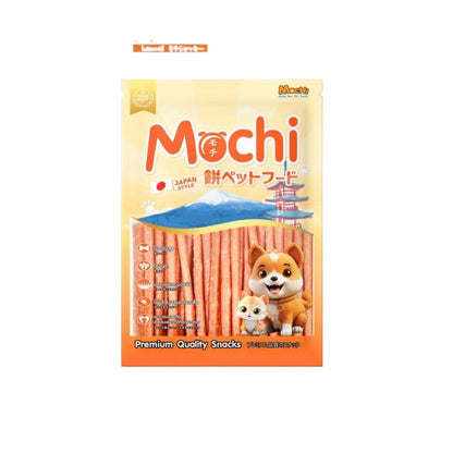 [ไซส์ L] Mochi Jerky โมชิ เจอร์กี้ ขนมสุนัขและแมว สันในไก่ โปรตีนสูง เนื้อนุ่ม เคี้ยวง่าย ไม่เติมสารกันเสีย 250-320 กรัม