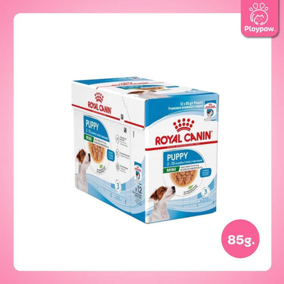 [ยกกล่อง 12 ซอง] Royal Canin อาหารเปียกสุนัข สูตรเฉพาะสำหรับสุนัข ขนาด 85 กรัม