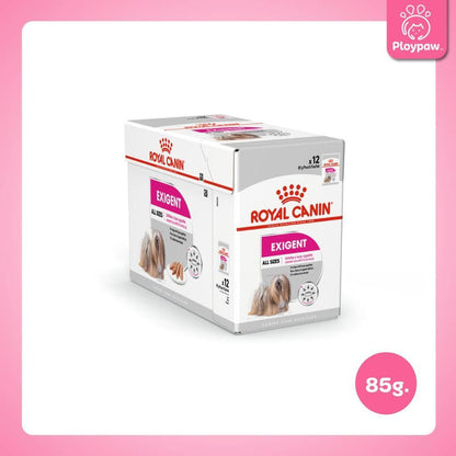 [ยกกล่อง 12 ซอง] Royal Canin อาหารเปียกสุนัข สูตรเฉพาะสำหรับสุนัข ขนาด 85 กรัม
