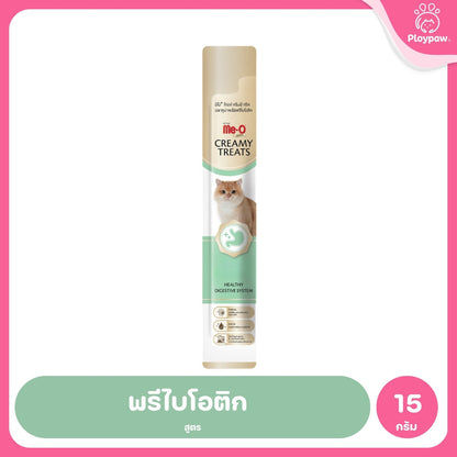 [1 ซอง] ขนมแมวเลีย Me-O Gold Creamy Treats มีโอ โกลด์ เนื้อครีมเข้มข้น 15g