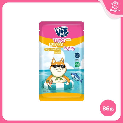 [1 ซอง] VIF Felina Canino อาหารเปียกสุนัข วิฟ เกรดพรีเมี่ยม สำหรับสุนัขทุกวัย ขนาดซอง 75 กรัม