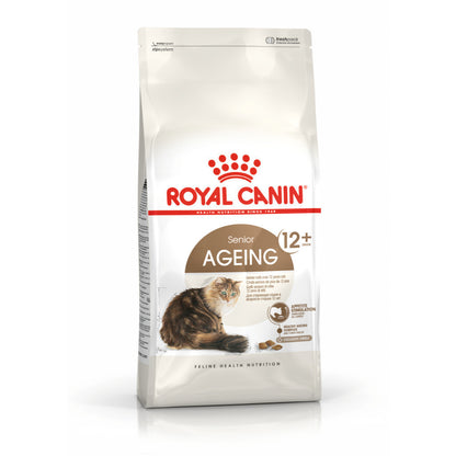 [400g.] Royal Canin Ageing 12+ 400g อาหารเม็ดแมวสูงวัย อายุ 12 ปีขึ้นไป (Dry Cat Food, โรยัล คานิน)
