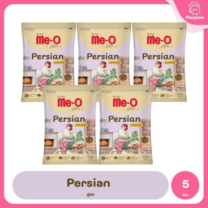 [แพ็ค 5*1kg] Me-O Gold อาหารแมว มีโอ โกลด์ สำหรับลูกแมวและแมวโต สูตร Indoor / Kitten / Fit & Firm / Persian ขนาด 1kg