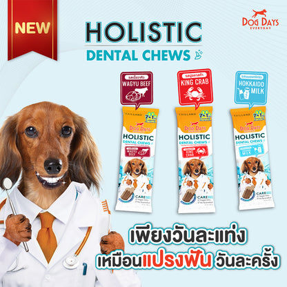 Dog Days Dental Chews ขนมขัดฟันขนมสุนัข ฝึกสุนัข ขนาด 100-120 กรัม