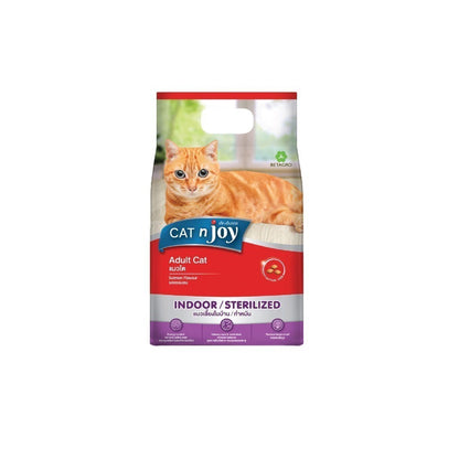 [ยกลัง 6*1.2Kg.] CAT n joy อาหารแมว แคทเอ็นจอย ชนิดเม็ด สูตรแมวโตและลูกแมว ปรตีนคุณภาพ กลิ่นหอม กินง่าย ขนาด 1.2 kg