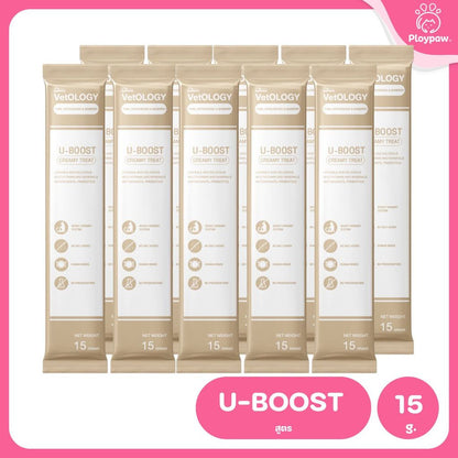 VetOLOGY [แพ็ค 10 ซอง] Petheria ขนมแมวเลีย ขนมสัตว์เลี้ยง สุขภาพดี ขนาดซอง 15 กรัม