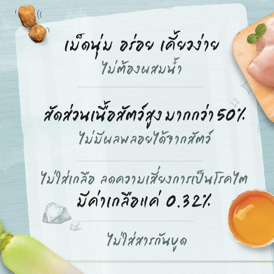 [ยกกล่อง 6*45g] JerHigh เจอร์ไฮ Meat as Meals อาหารสุนัขเม็ดนิ่ม โฮลิสติก Holistic เนื้อสัตว์แท้ สำหรับสุนัขทุกสายพัน