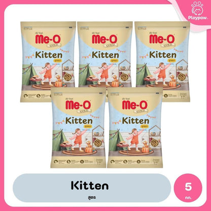 [แพ็ค 5*1kg] Me-O Gold อาหารแมว มีโอ โกลด์ สำหรับลูกแมวและแมวโต สูตร Indoor / Kitten / Fit & Firm / Persian ขนาด 1kg